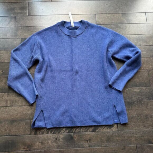 Lululemon Merino Wool-Blend Ribbed Crewneck Sweater - NEW - Picture 4 of 5